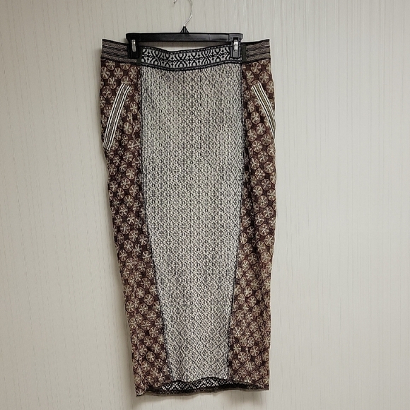 Byron Lars for Anthropologie plus maxi skirt sz 16w new with tags - Picture 1 of 8